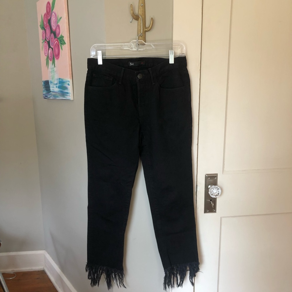 3x1 NYC black jeans
